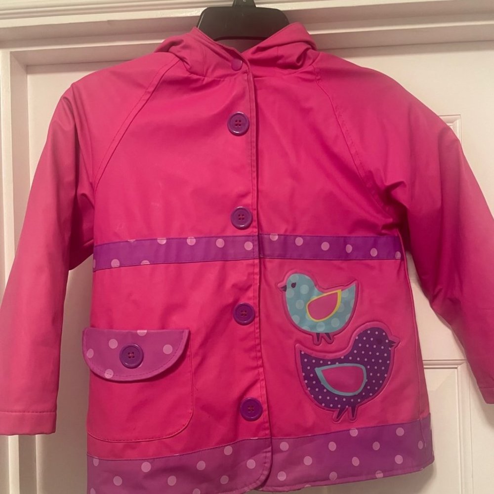 Girl's Western Chief Rain Coat Size 6